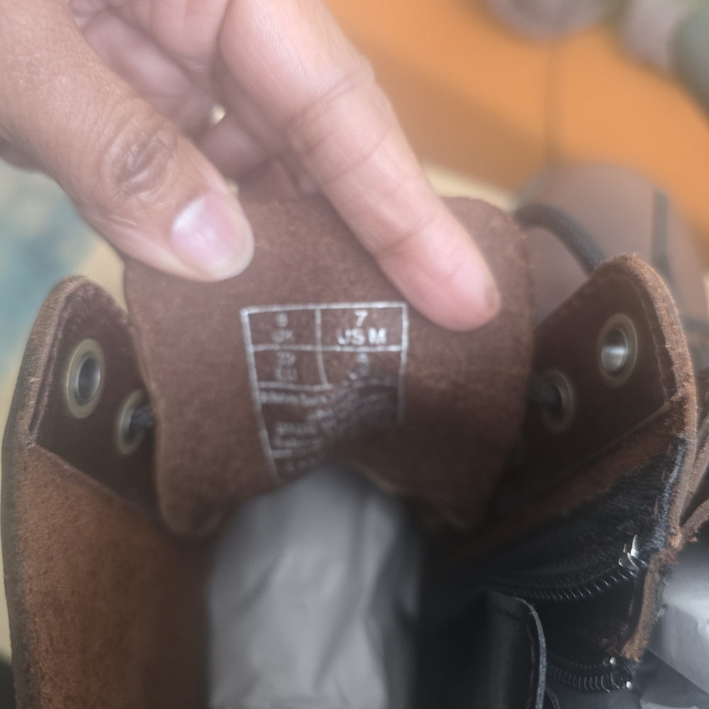 Dr. Martens Brown Leather Boots - Picture 7 of 7